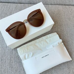 GENTLE MONSTER Dark Pink Brown Sunglasses
